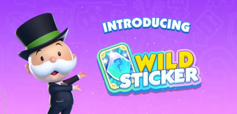 Wild Stickers In Monopoly Go